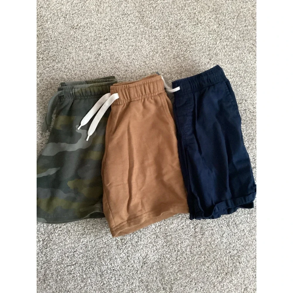 Cat & Jack Boys Shorts Lot Of 3 Size S 6/7